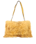 Fluffy Flap Bag, back view